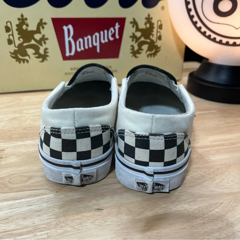 Vans Checkerboard Slip-On Sneakers | woman’s size 8 - Picture 4 of 6